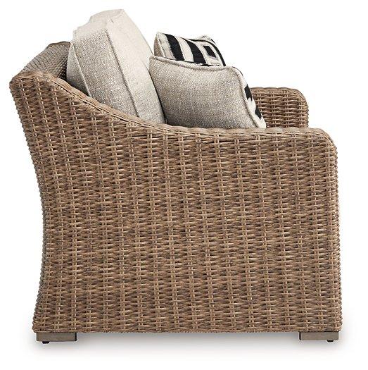 Beachcroft Outdoor Loveseat with Cushion - Pull Up A Couch