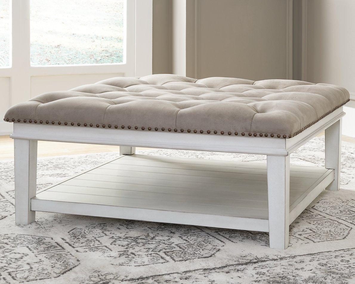 Kanwyn Upholstered Ottoman Coffee Table - Pull Up A Couch