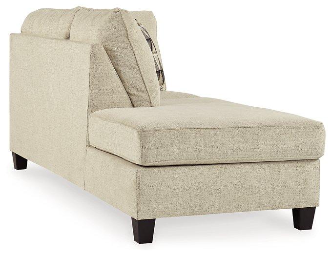 Abinger 2-Piece Sectional w/ Left Bumper Chaise
