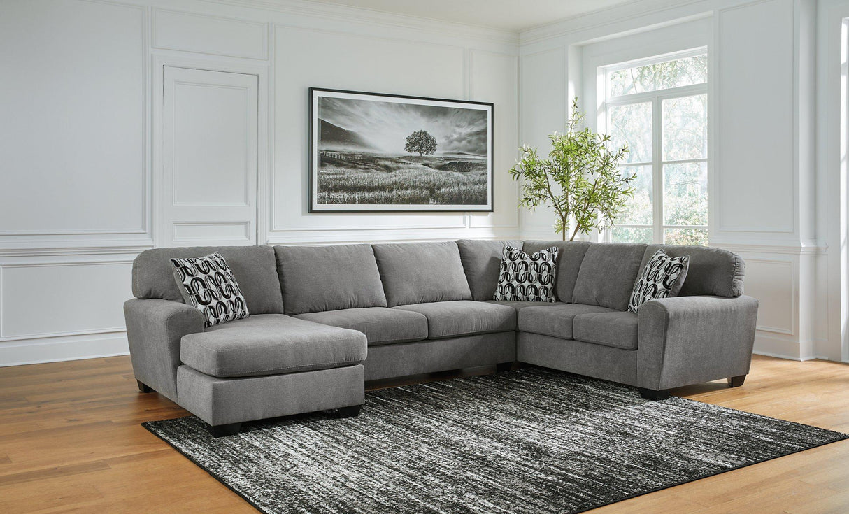 Birkdale Court Sectional with Chaise - Pull Up A Couch