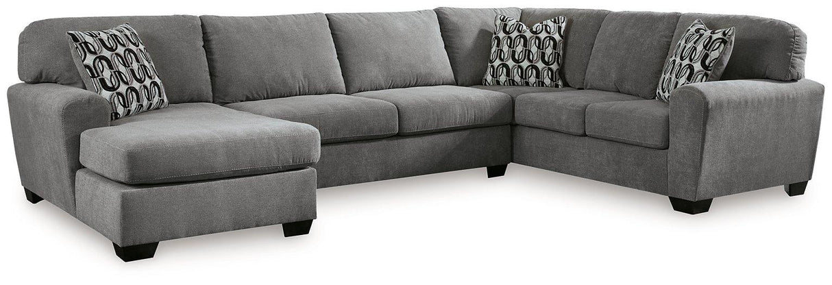 Birkdale Court Sectional with Chaise - Pull Up A Couch