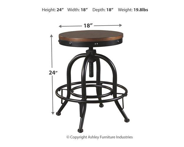 Valebeck Counter Height Bar Stool - Pull Up A Couch