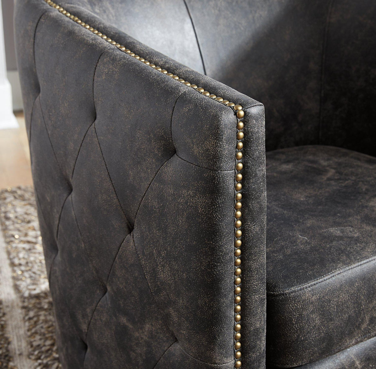 Brentlow Swivel Accent Chair - Pull Up A Couch