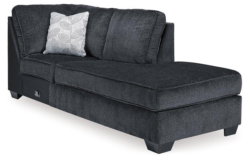 Altari Sleeper Sectional with Chaise - Pull Up A Couch