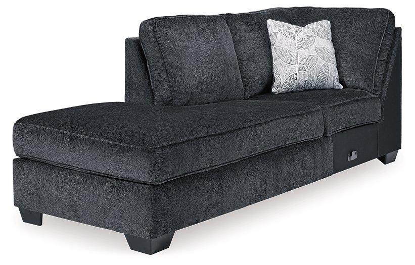 Altari Sleeper Sectional with Chaise - Pull Up A Couch