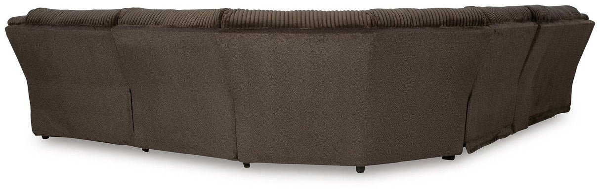 Top Tier Reclining Sectional with Chaise - Pull Up A Couch