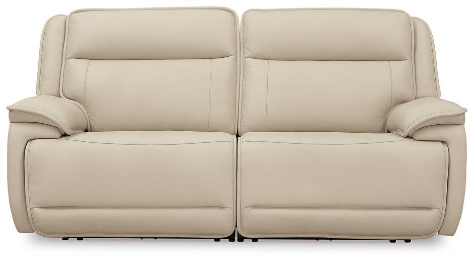 Double Deal Power Reclining Loveseat Sectional