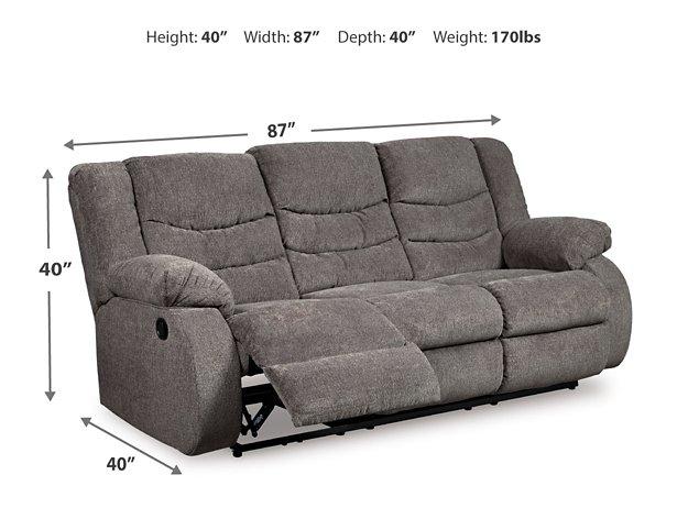 Tulen Reclining Sofa - Pull Up A Couch