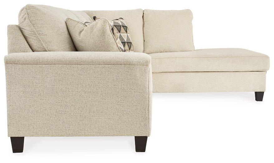 Abinger 2-Piece Sectional w/ Left Bumper Chaise