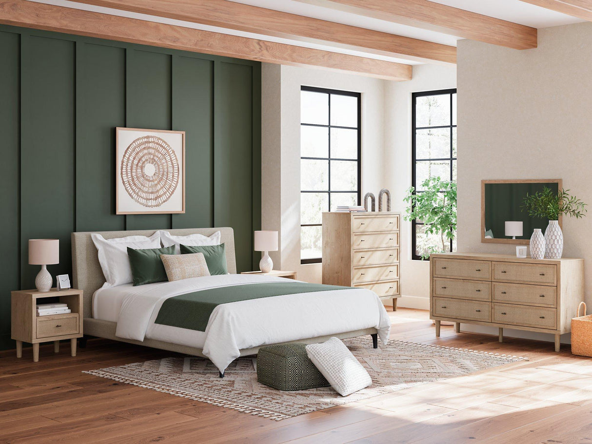 Cielden Dresser and Mirror - Pull Up A Couch