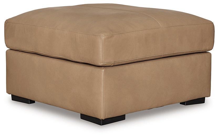 Bandon Oversized Accent Ottoman - Pull Up A Couch
