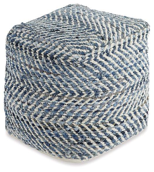 Chevron Pouf - Pull Up A Couch