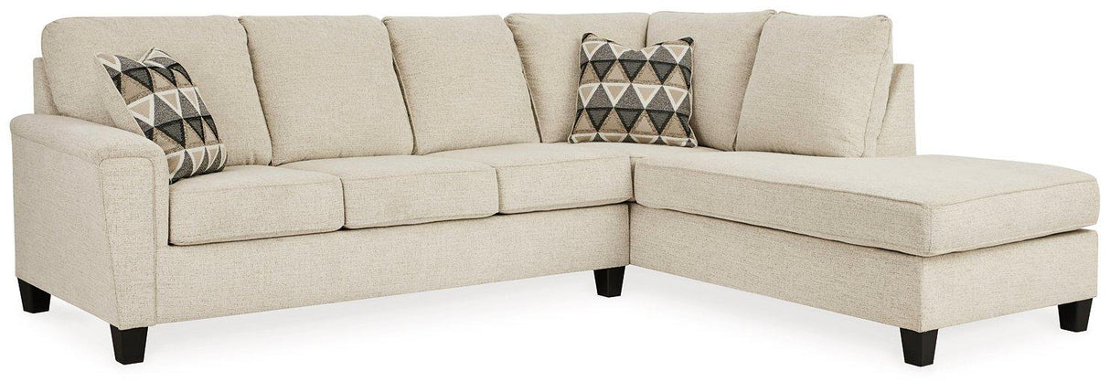Abinger 2-Piece Sectional w/ Left Bumper Chaise