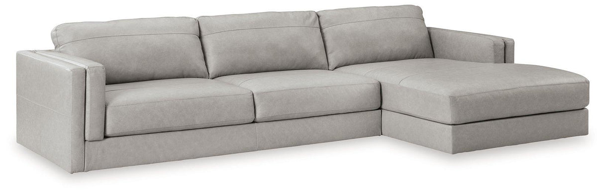 Amiata Sectional with Chaise - Pull Up A Couch