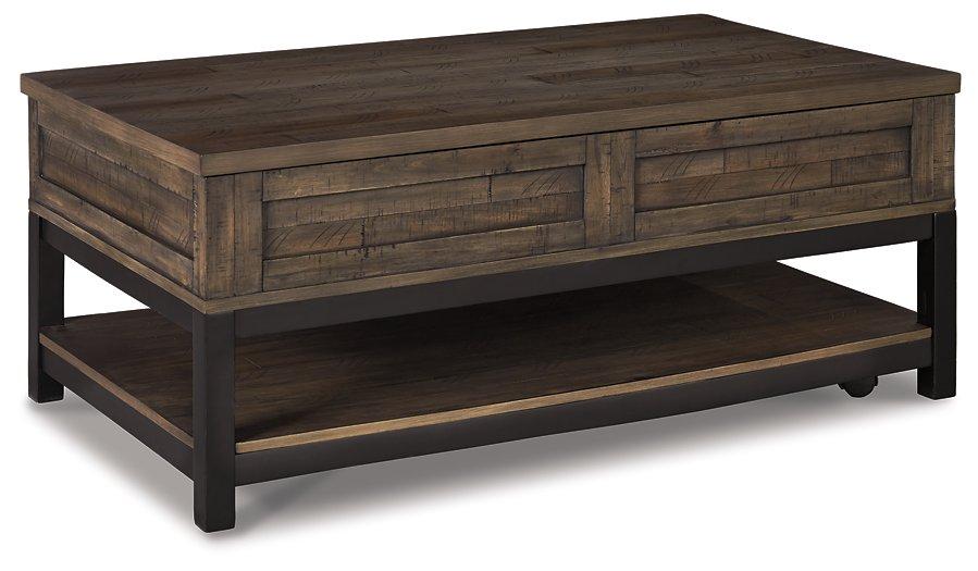 Johurst Coffee Table with Lift Top - Pull Up A Couch