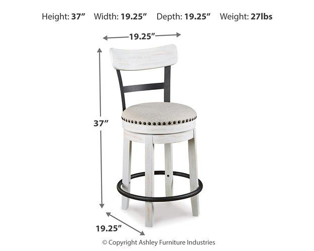 Valebeck Counter Height Bar Stool - Pull Up A Couch