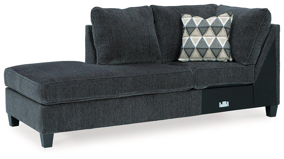 Abinger 2-Piece Sectional w/ Left Bumper Chaise
