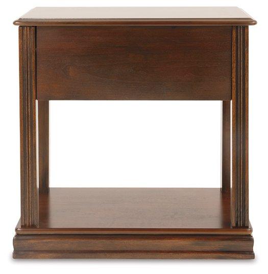 Breegin Chairside End Table - Pull Up A Couch