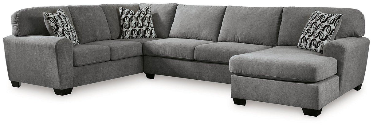 Birkdale Court Sectional with Chaise - Pull Up A Couch
