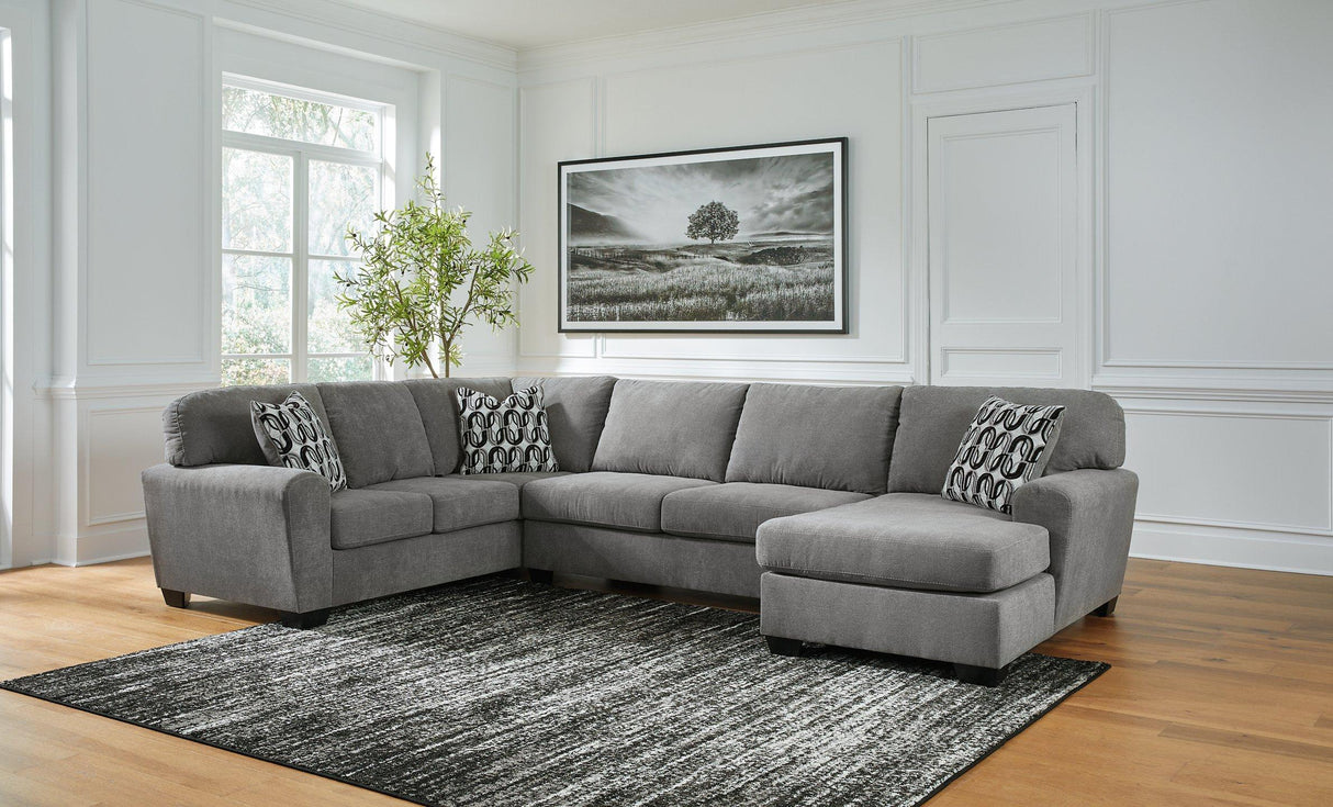 Birkdale Court Sectional with Chaise - Pull Up A Couch