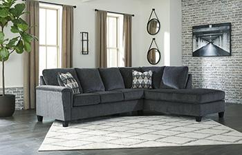 Abinger 2-Piece Sectional w/ Left Bumper Chaise