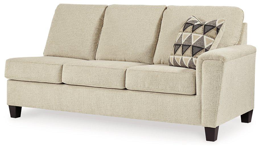 Abinger 2-Piece Sectional w/ Left Bumper Chaise
