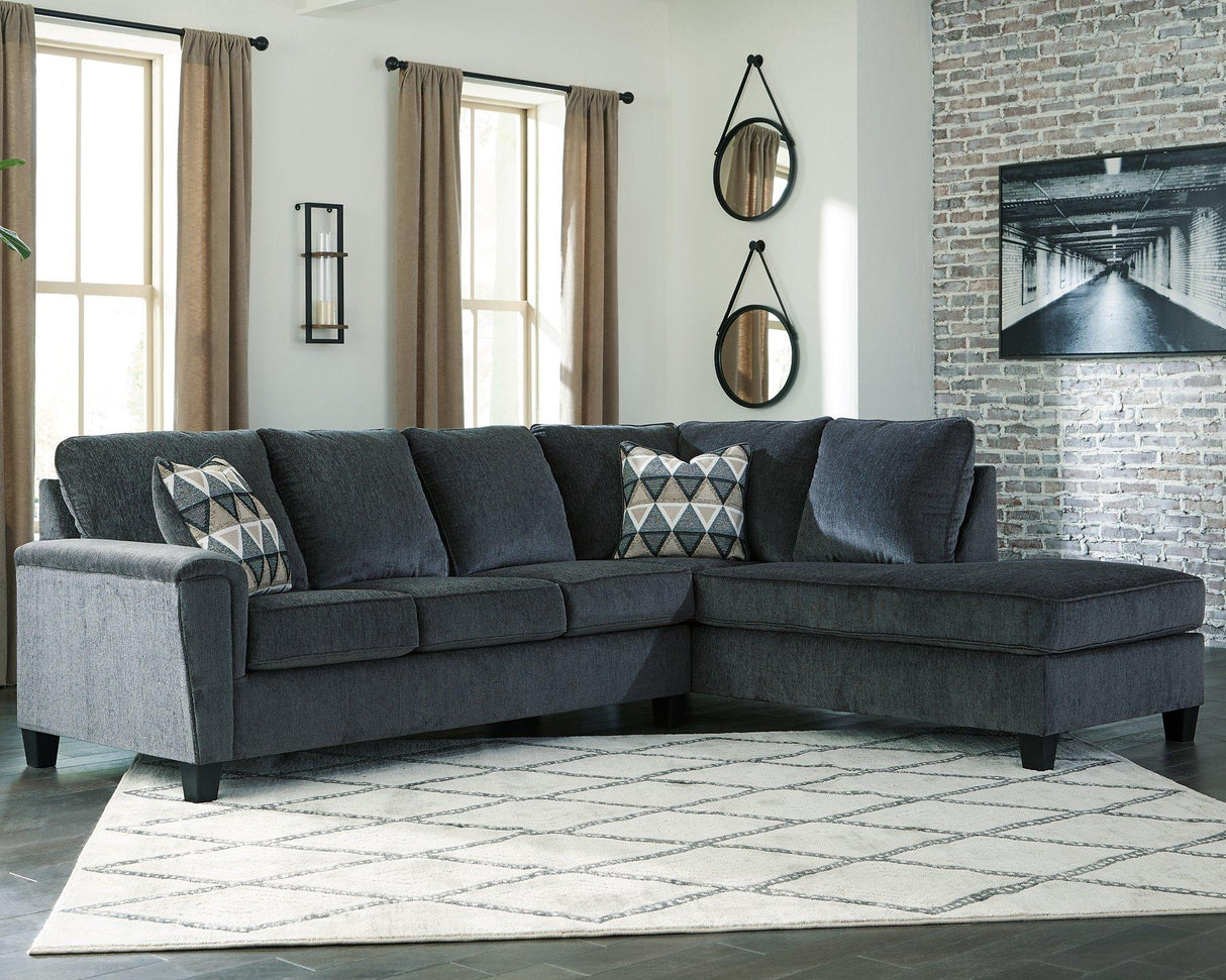 Abinger 2-Piece Sectional w/ Left Bumper Chaise
