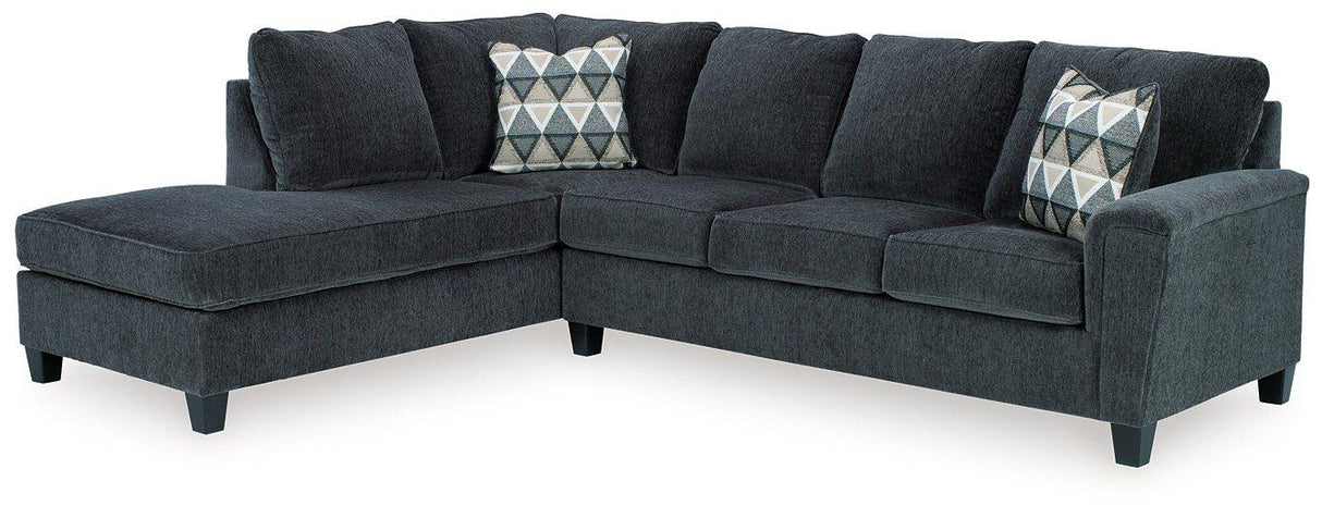 Abinger 2-Piece Sectional w/ Left Bumper Chaise