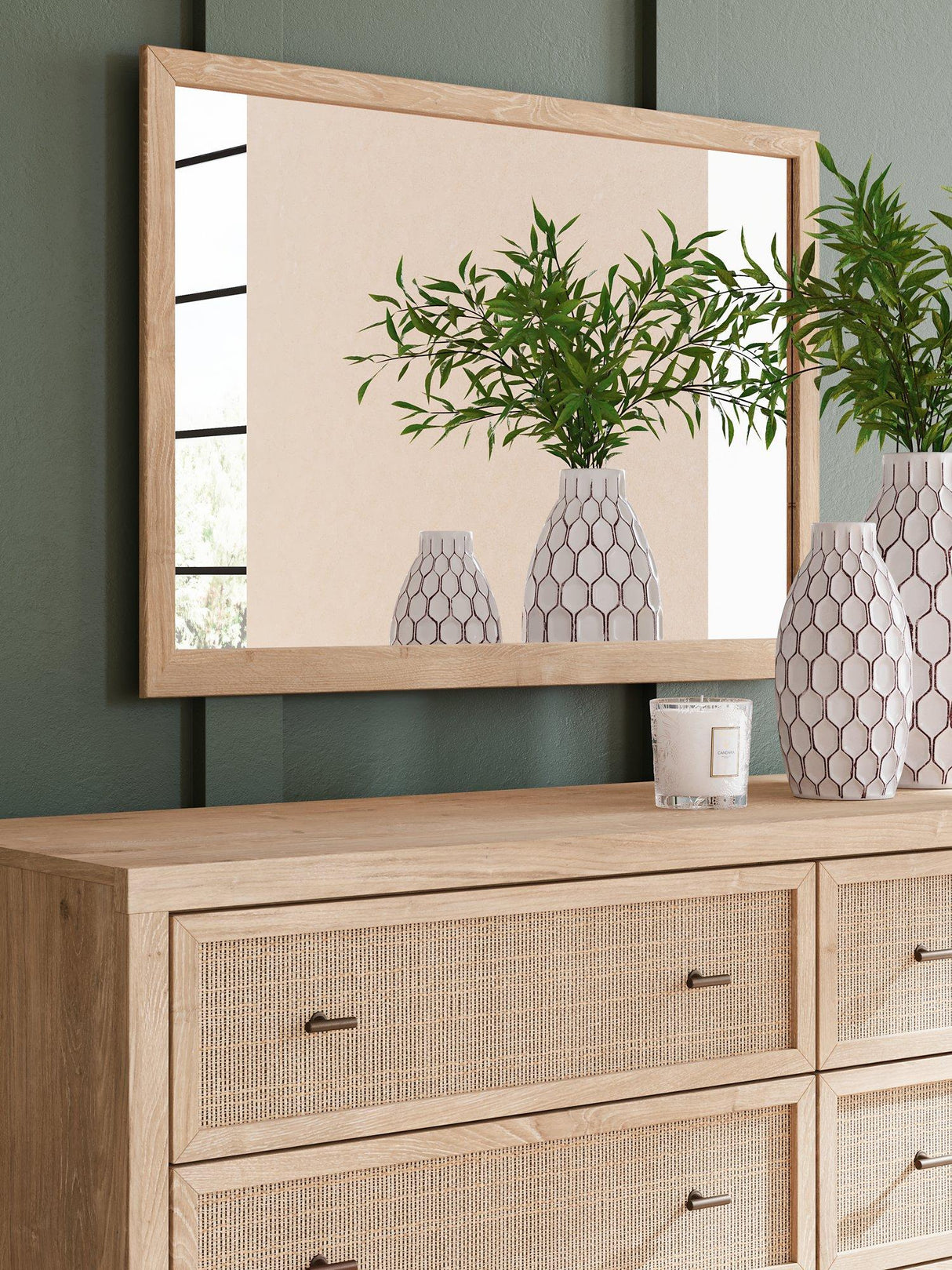 Cielden Dresser and Mirror - Pull Up A Couch