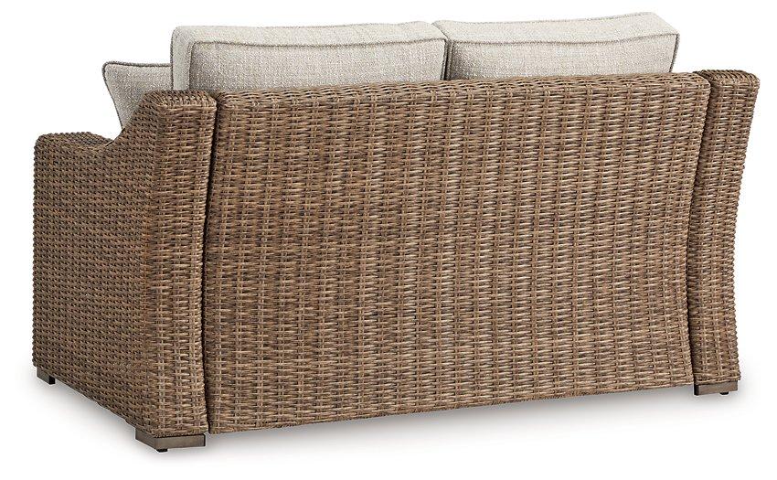 Beachcroft Outdoor Loveseat with Cushion - Pull Up A Couch