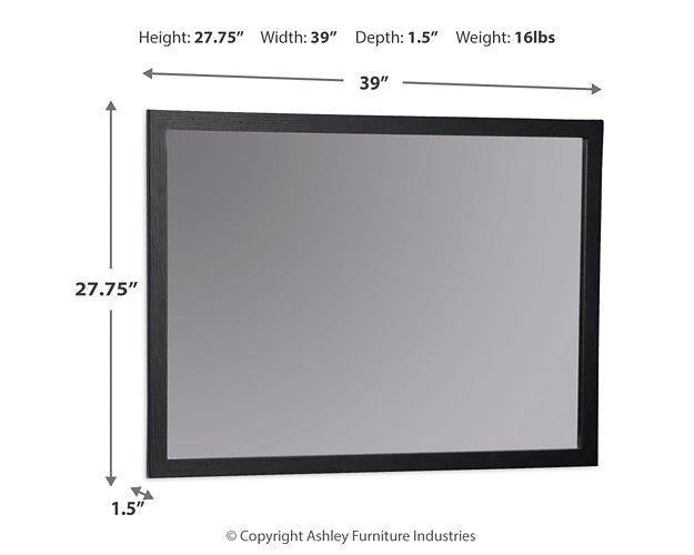 Danziar Bedroom Mirror - Pull Up A Couch