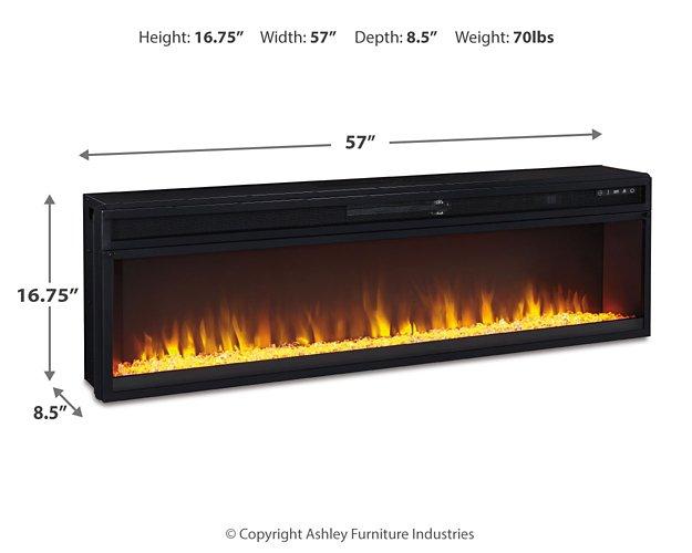 Camdill 80" TV Stand with Electric Fireplace - Pull Up A Couch