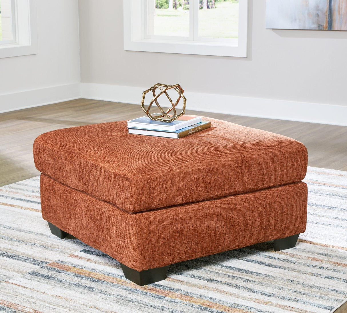 Aviemore Oversized Accent Ottoman - Pull Up A Couch