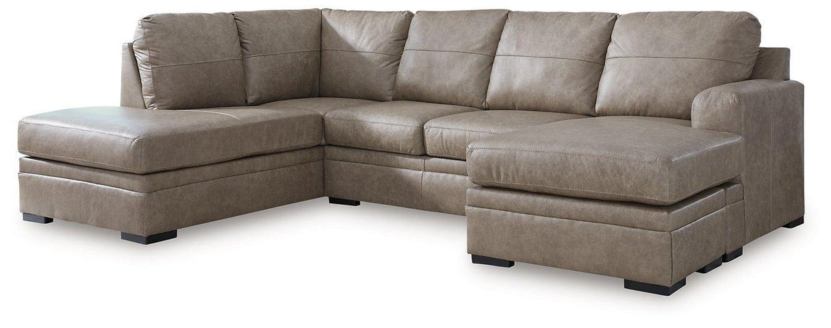 Amuleto Sectional with Chaise - Pull Up A Couch