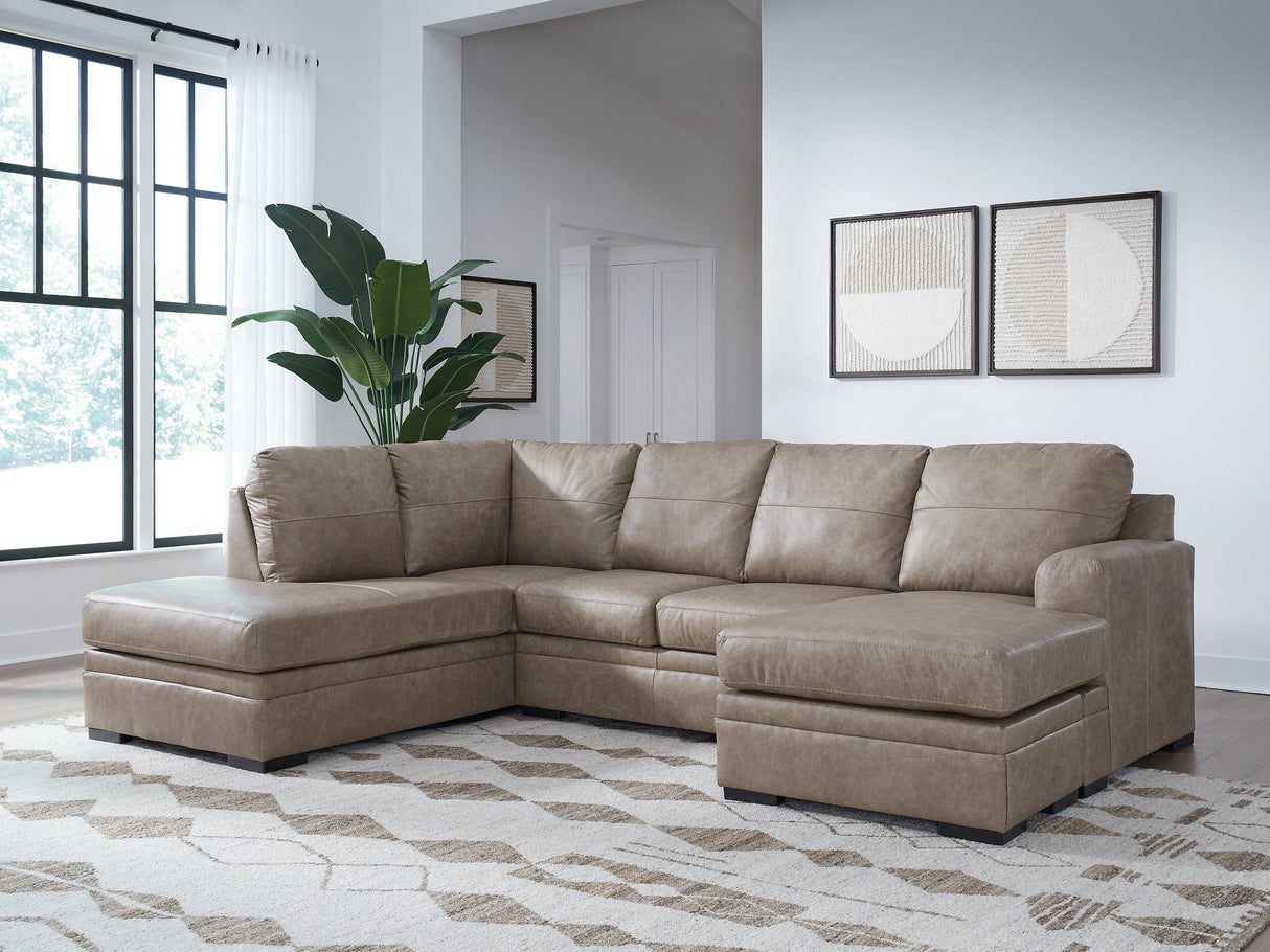 Amuleto Sectional with Chaise - Pull Up A Couch