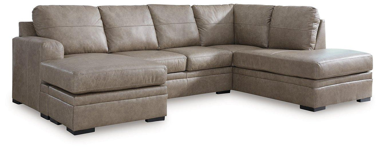 Amuleto Sectional with Chaise - Pull Up A Couch