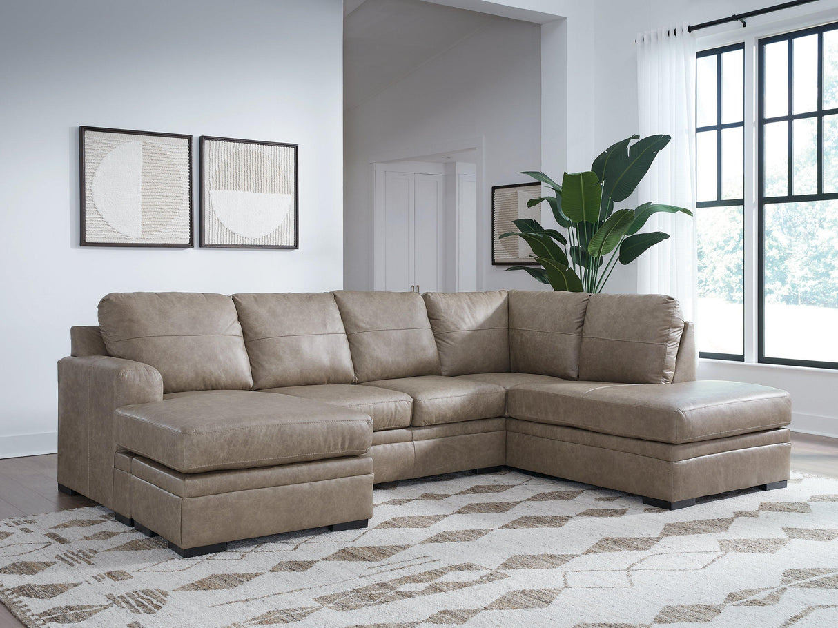 Amuleto Sectional with Chaise - Pull Up A Couch