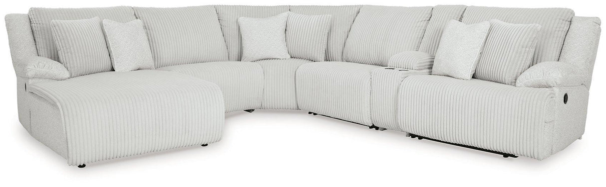 Top Tier Reclining Sectional with Chaise - Pull Up A Couch