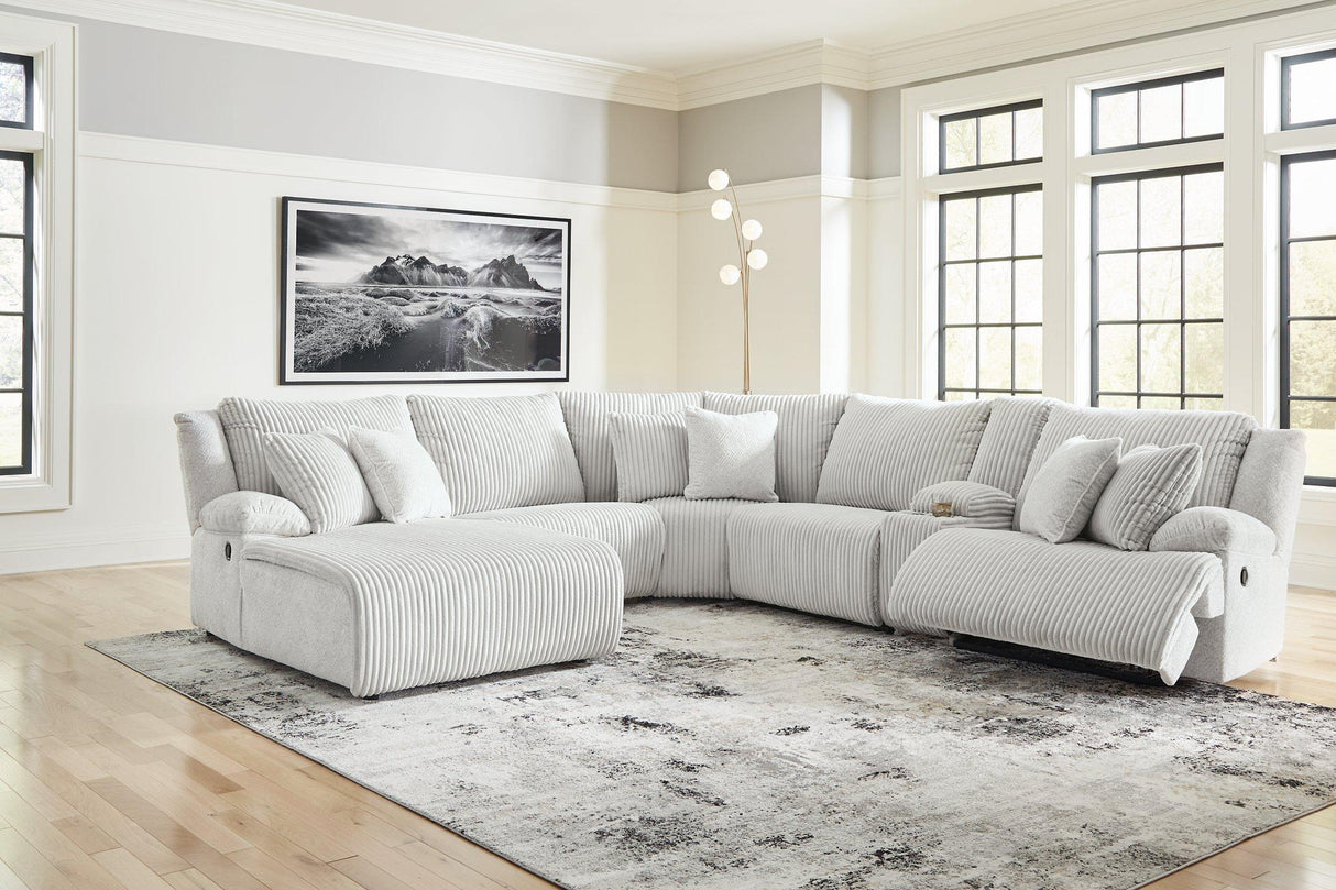 Top Tier Reclining Sectional with Chaise - Pull Up A Couch