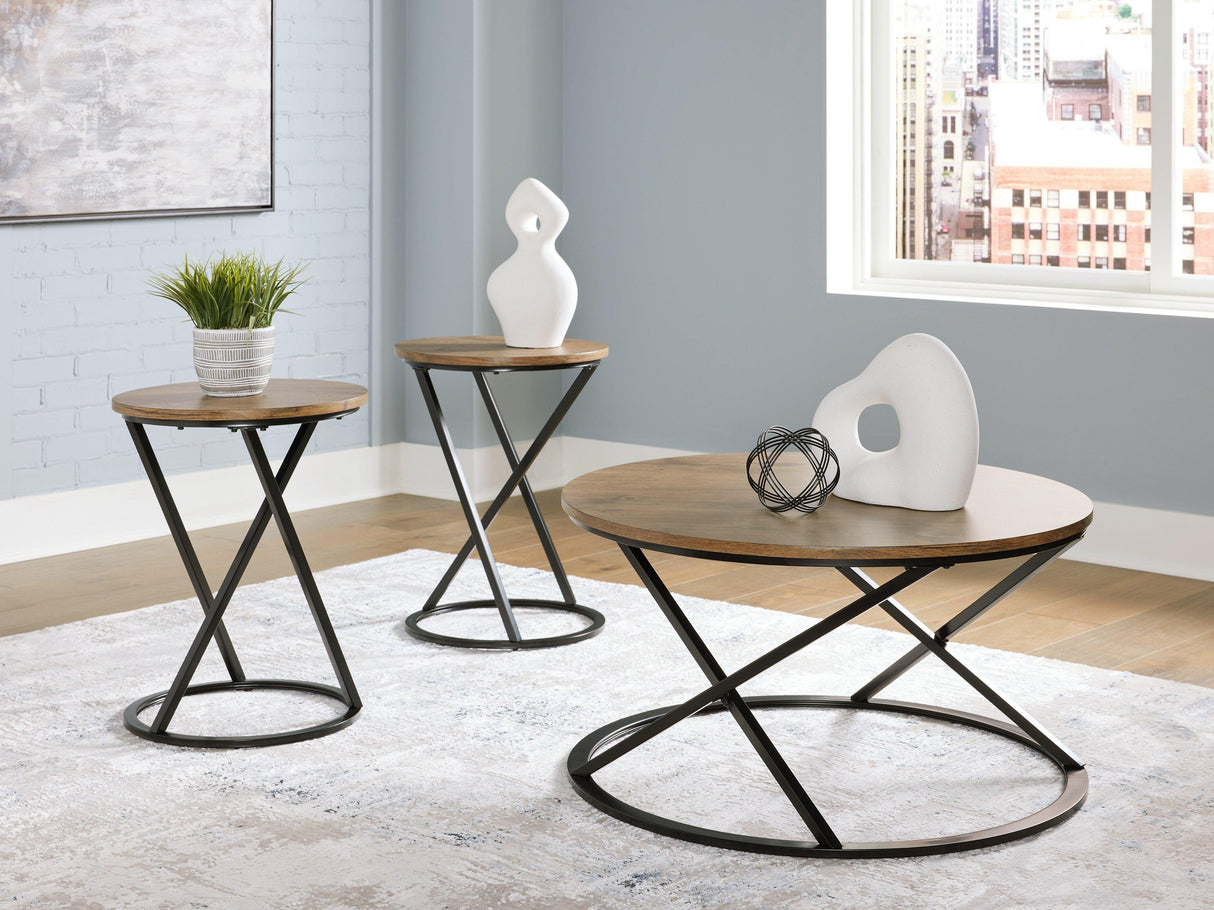 Cassbryn Table (Set of 3) - Pull Up A Couch
