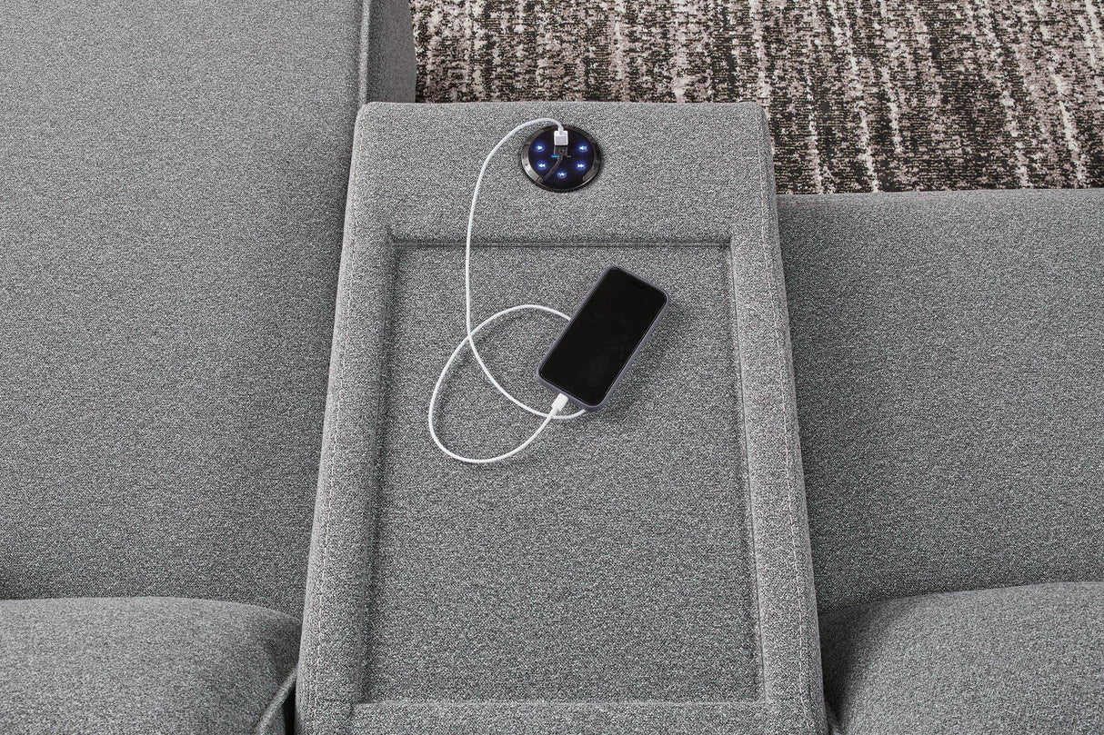 Modmax Power Reclining Sectional with Chaise