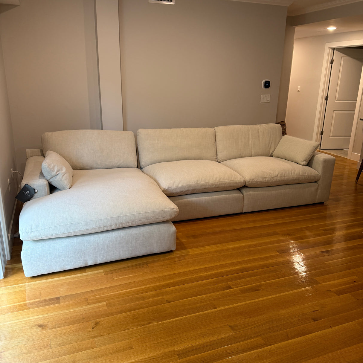 Atlas Cloud Sectional w/ Chaise (3pc) - Pull Up A Couch
