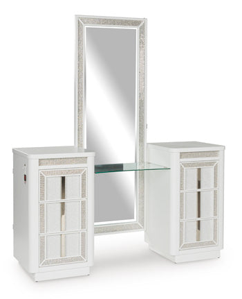 Chalanna Vanity with Mirror - Pull Up A Couch