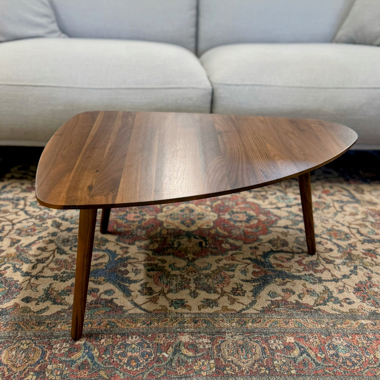 ARTICLE - Amoeba 29.5" Coffee Table (Walnut)