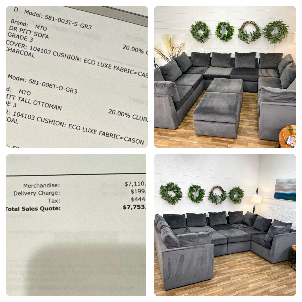 MGBW Dr Pitt, Huge Sectional - Pull Up A Couch