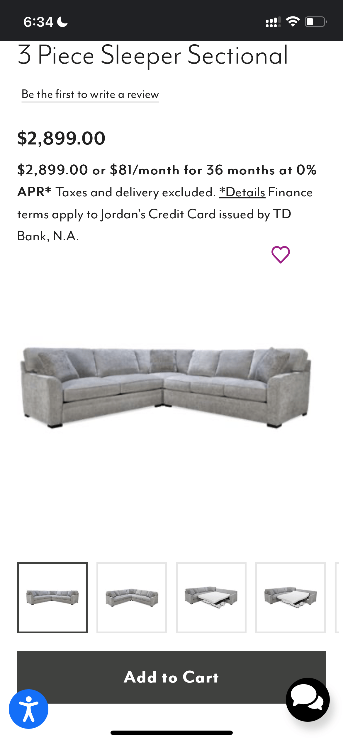 Jonathan Louis 3pc Sectional w/ queen sleeper - Pull Up A Couch