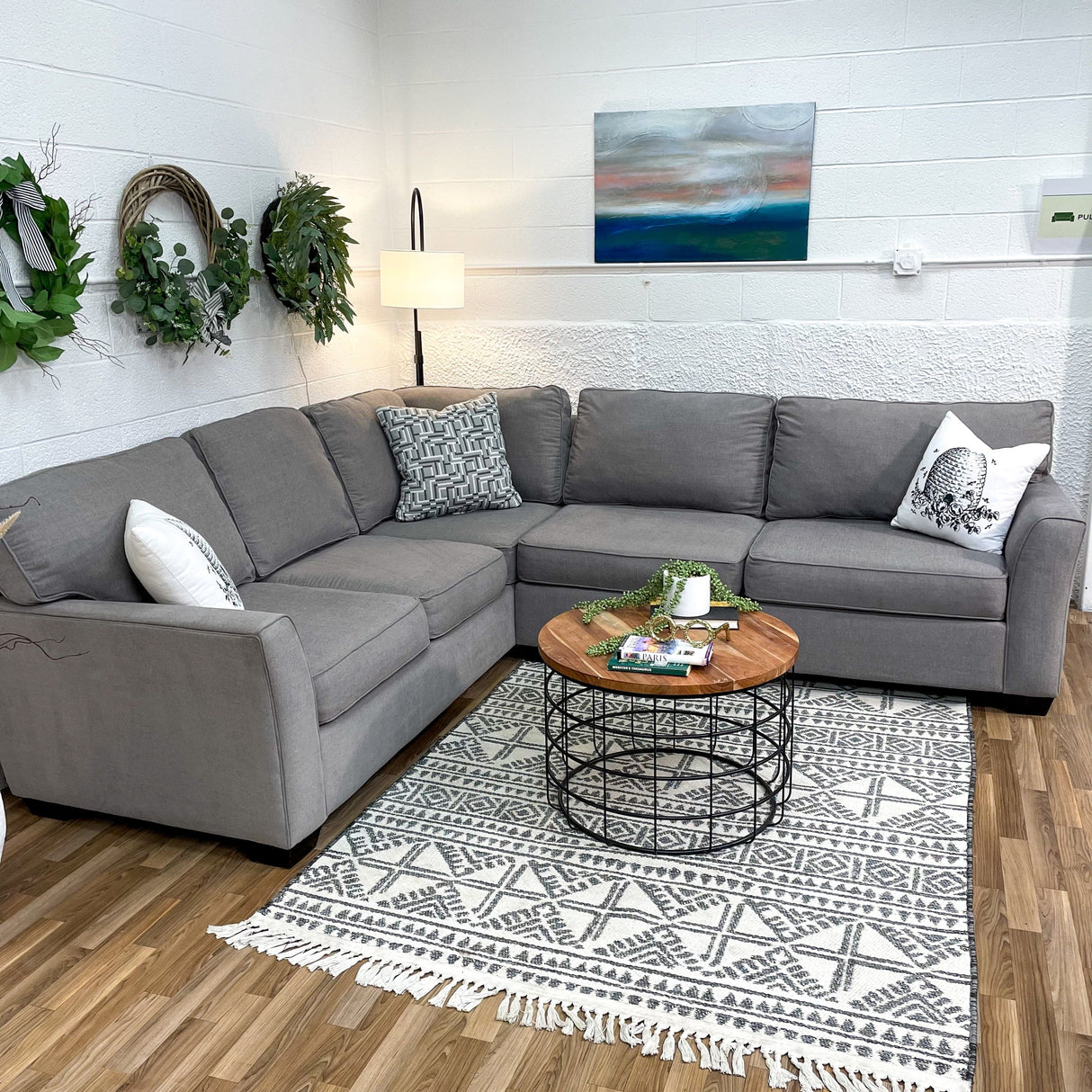 Boston Interiors MaxHome 2pc Sectional - Pull Up A Couch