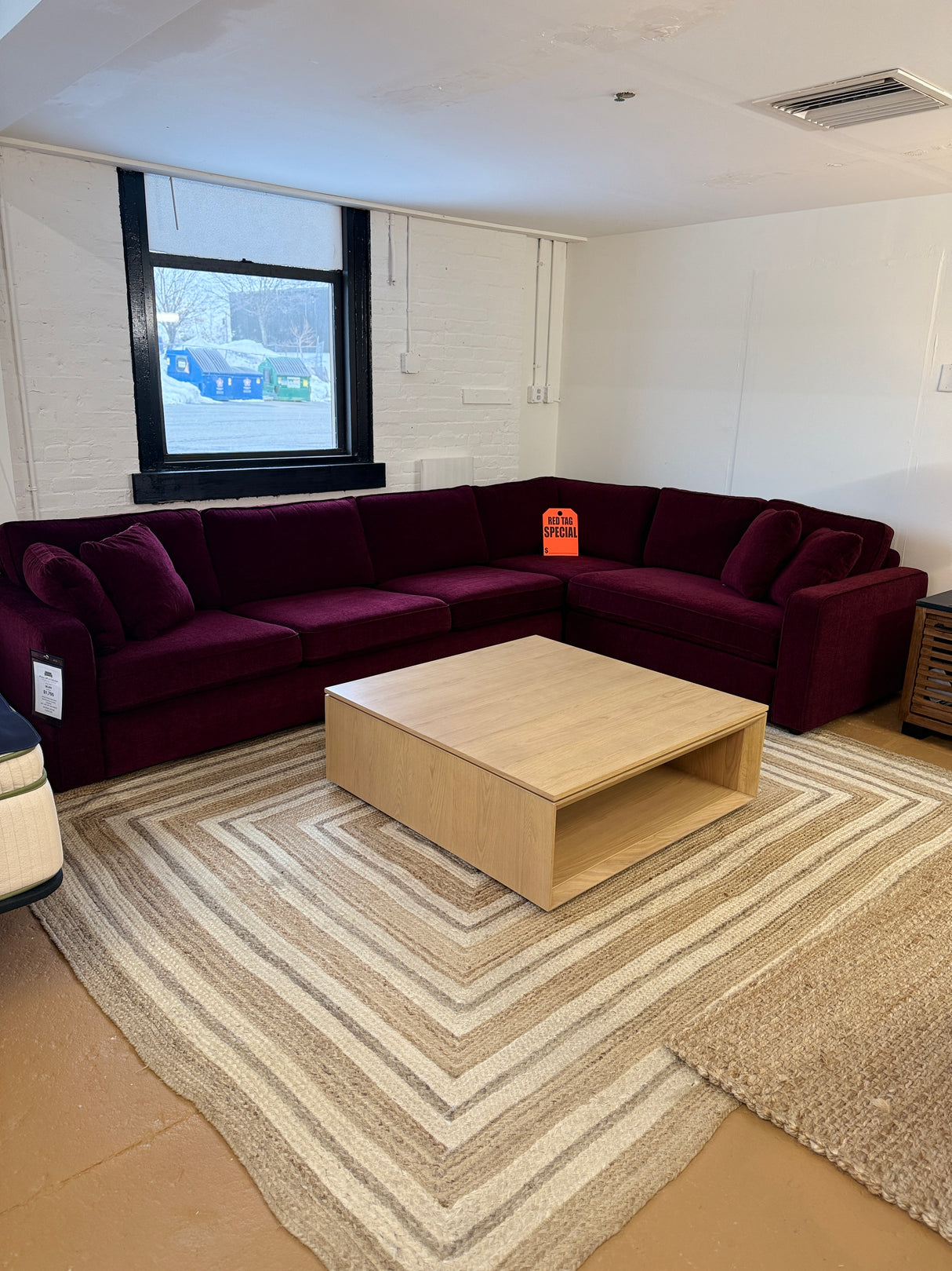 INTERIOR DEFINE - James 3-Piece Sectional (Performance Currant Chenille) - Pull Up A Couch