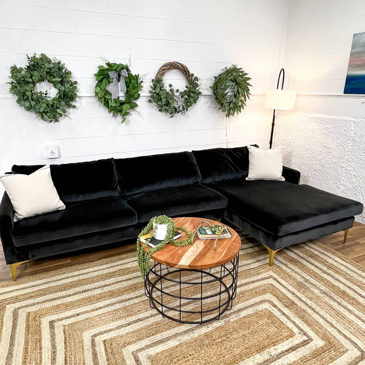 AllModern Jasper 2pc sectional w/chaise - Pull Up A Couch