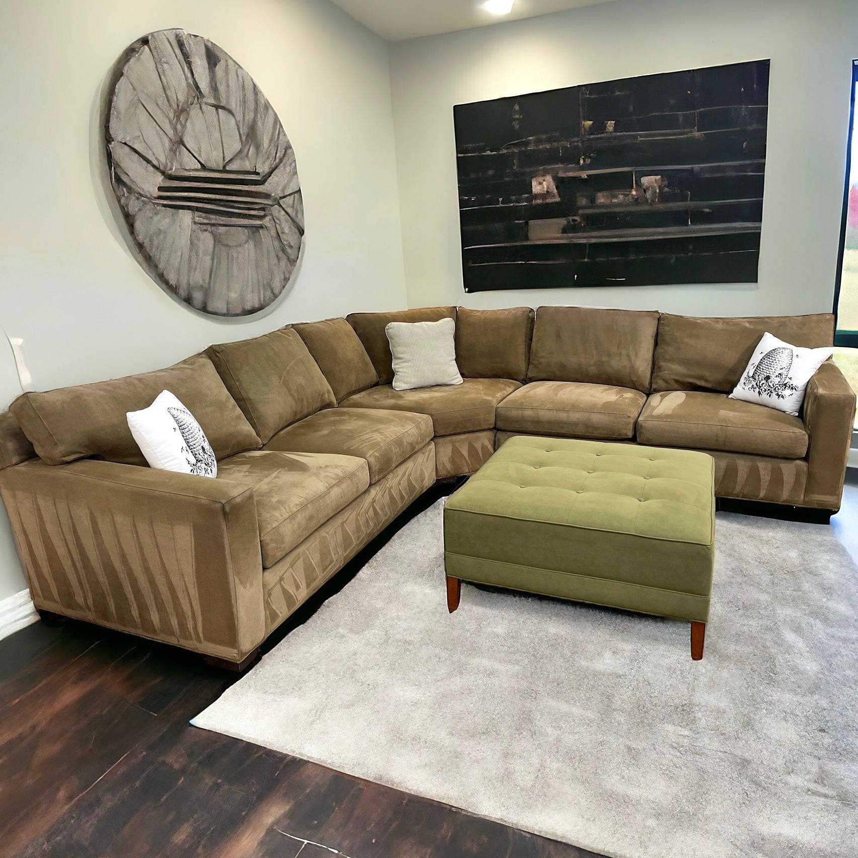 Crate & Barrel Axis3, 3pc Sectional w/Wedge